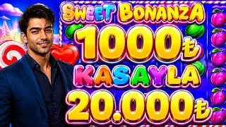 SWEET BONANZA KÜÇÜK KASA | 1000₺ KASA NASIL KATLANIR | SLOT OYUNLARI | SLOT TAKTİK#sweet#slot#casino