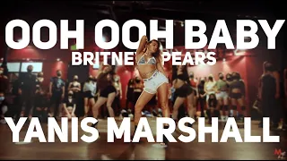 YANIS MARSHALL HEELS CHOREOGRAPHY "OOH OOH BABY" BRITNEY SPEARS. BLACKOUT. LOS ANGELES.