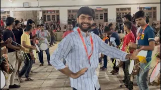 Types of people in dhol tasha pathak😆💯🧡 | dhol tasha | bappa 2023