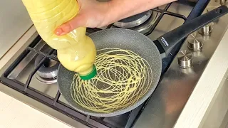 Prendi BOTTIGLIA VUOTA e fai questa ricetta facile e veloce. asmr