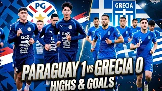 🇵🇾 ¡PARAGUAY GANA 1-0 A GRECIA! 😱 GOL DE DIEGO GÓMEZ Y FIESTA ALBIRROJA