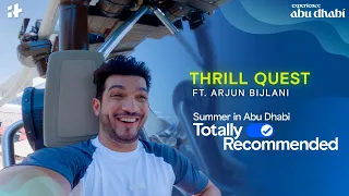 Thrill Quest ft. Arjun Bijlani | Summer in Abu Dhabi Totally Recommended | Indiatimes