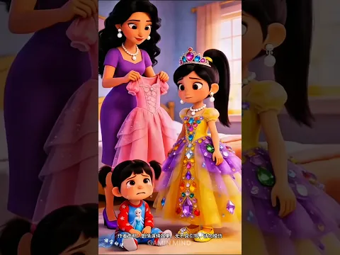 a story of princess dress 👗 ~ mini wood toy-woodworking art skill /wood / hand crafts/ #shorts