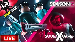 🔴 Jogando Squid Game no Roblox  Ao Vivo Com Os Inscritos #roblox  #live #aovivo  #mayumigames