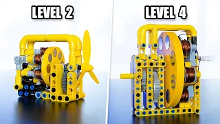 Building Bigger & BIGGER Brushless Motors Using Lego