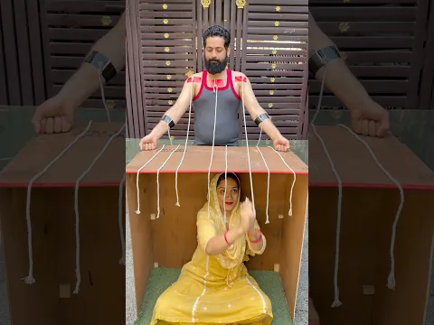 Tape Rope Pulling Challenge Be Careful It’s So Hard! #familygames #familychallenge