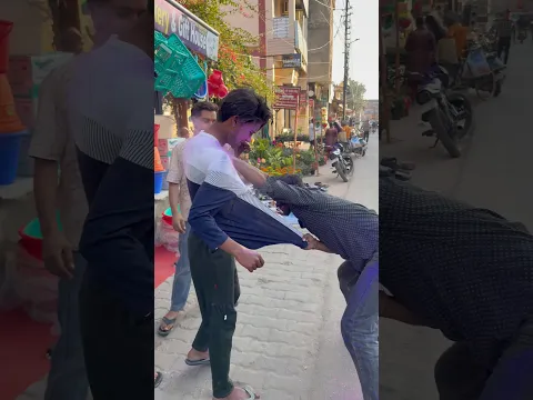 Crazy Holi 😅😂 #shorts #ytshorts #shortsfeed