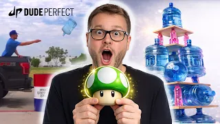 Can We BEAT Dude Perfect's Bottleflips?! | in 24h