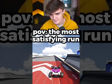 The most satisfying run ever..