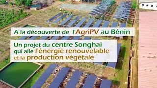 A la découverte de l'AgriPV - Un Projet du Centre Songhaï