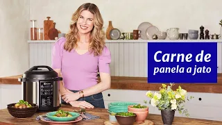 Carne de panela preparada na panela pressão elétrica | Com Rita Lobo