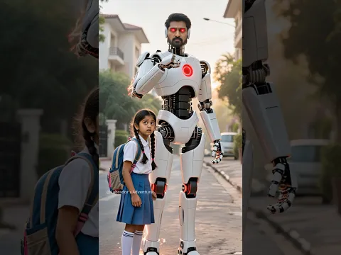Shocking! Bot Sacrifice Fixes Family! #animation #aianimation #funny #cartoon #shorts #robot