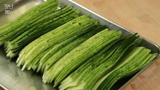 지금 마트에 달려가 무조건 오이를 사 오세요!! 이렇게 만들면 너무 맛있는 색다른 오이요리가 완성됩니다👍