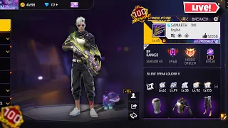 Free Fire Rank Push Live🔴Teamcode Giveway