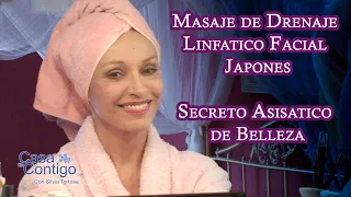 Masaje de Drenaje Linfatico Facial Japones, Secreto Asiatico de Belleza