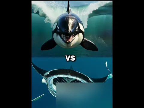 Killer Orca Whale vs Megalodon vs ( Dolphin, shark, blue whale, turtle, seal, octopus).