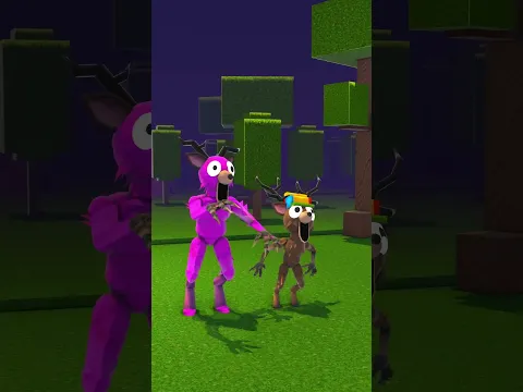 Help Deer Save His Family and Friends from METEORITE ATTACK - 99 NIGHTS in THE FOREST Animation