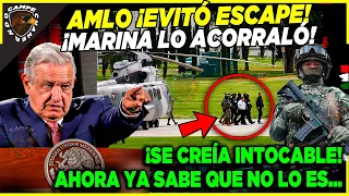 AMLO ¡NO DEJÓ QUE ESCAPARÁ! MARINA USA EL HELICOPTERO PARA CAPTURAR A LA RATA