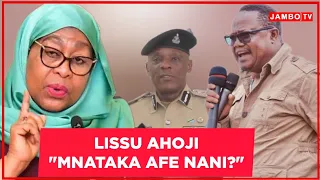LISSU AFOKA VIKALI MAANDAMANO KUZUIWA, "MNATAKA MPAKA AFE NANI?"