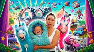 Crybaby's Chaotic Day with Crazy Unicorns