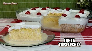 TORTA TRES LECHES LA ORIGINAL ÚNICA LO MÁXIMO EN SABOR