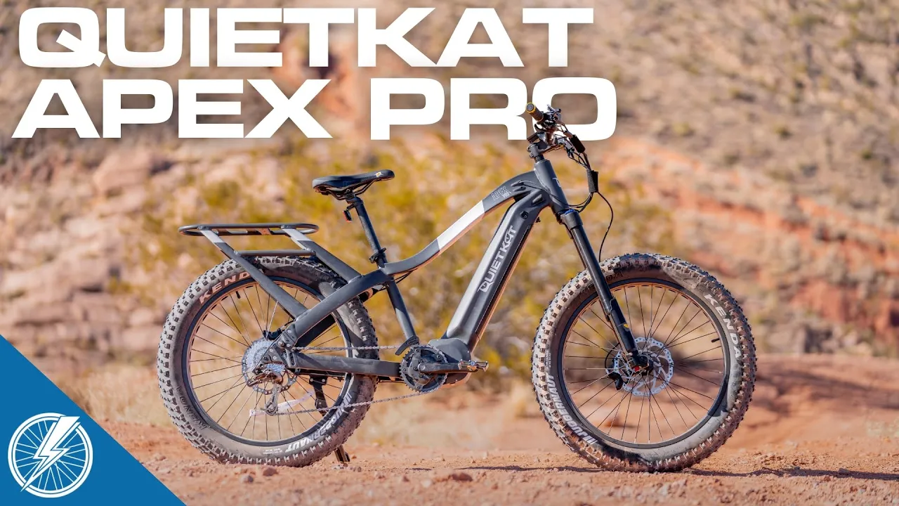 Vido-Test de QuietKat Apex par Electric Bike Report