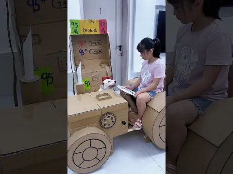 "Chinki Made a Super Tractor Out of Paper! 😱😲🚜" #shorts #trending #viral #shortsfeed