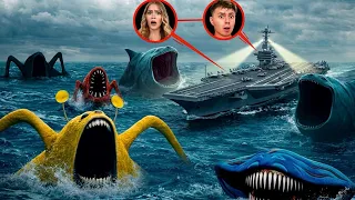 Můj Dron Natočil: Megalodon a Tajemné Mořské Obludy v Reálném Životě!