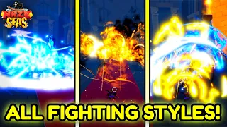 Haze Seas | All Fighting Style V2 Showcase + How To Get (Quick Guide) | Roblox