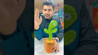 Full unboxing of Dancing Cactus with lights | how to use musical plant 🌵 cactus toy