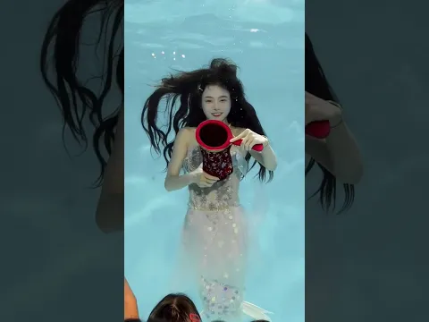 "This Ultraman is really bad. He stole my pearls and fed me lollipops." #mermaid #beautiful