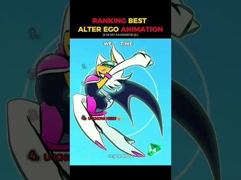 Ranking Best ALTER EGO animation Pt2🤩 #gacha #gachaclub #gachalife #art #tweening  #oc #sonic #rouge
