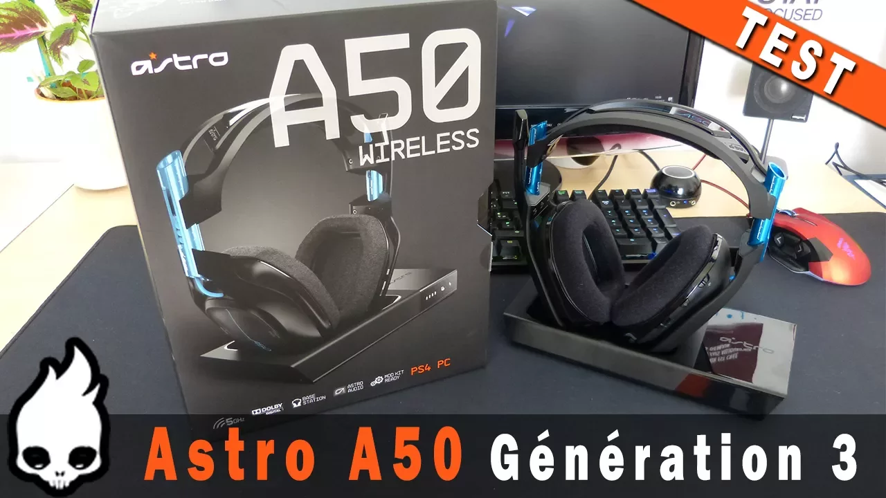 Vido-Test de Astro Gaming A50 par GamerStuff