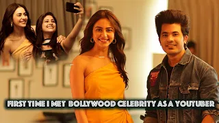 First Time I Met Bollywood Celebrity As a Youtuber ❤️🙌🏻😍 | Cuttputlli  | Rakul Preet |
