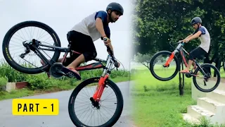 Part - 1 | बारिश stunt | Tanuj Panwar | #tanujstunts