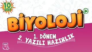 10. Sınıf Biyoloji 1. Dönem 2. Yazılı Çalışması