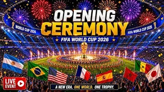 FIFA WORLD CUP 2026 OPENING CEREMONY || The Greatest event of world 