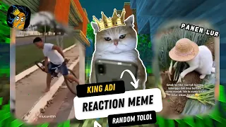 KING ADI REACTION MEME RANDOM TOLOL🗿🗿 (PART 2)