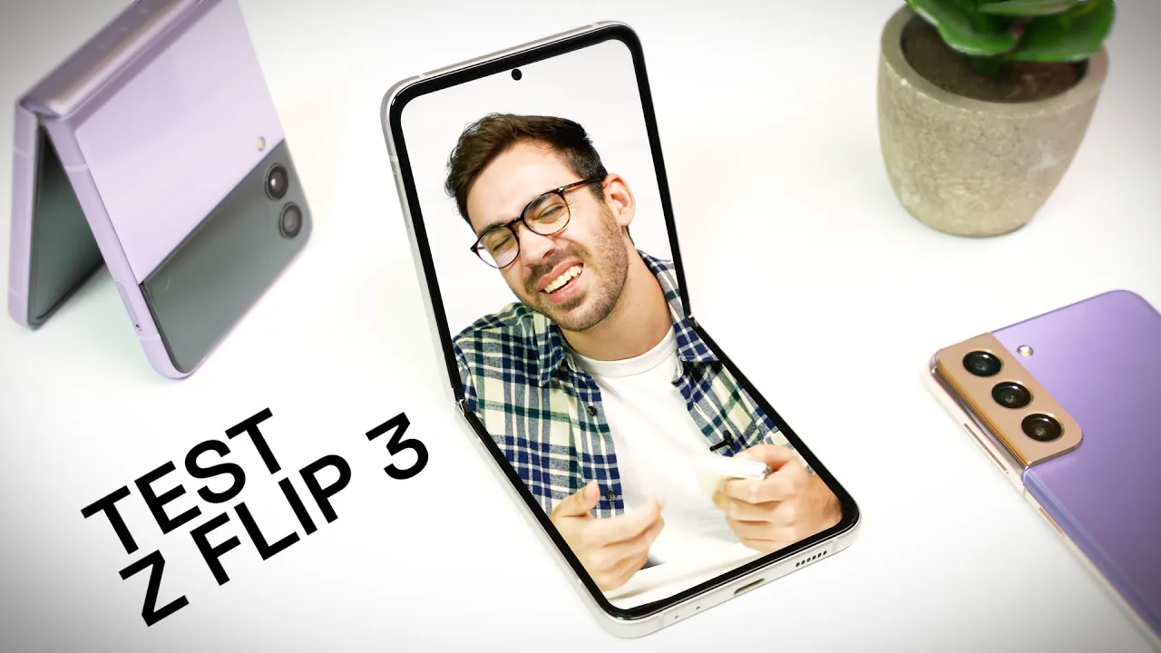 Vido-Test de Samsung Galaxy Z Flip 3 par Les Numeriques