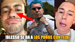 ¡SE FUERON A LOS PUÑOS! Blessd cuenta TODO sobre su pelea con Feid