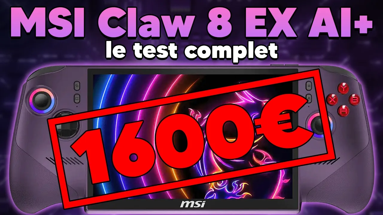 Vid�o-Test de MSI Claw 8 par OtaXou