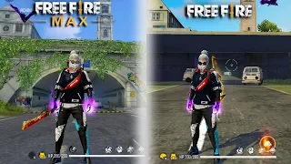 FREE FIRE MAX vs FREE FIRE - 2021 😱