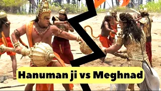 Hanuman ji Vs Meghnad || fighting sequence || feat . Nirbhay wadhwa and Rushiraj pawar #ramayan