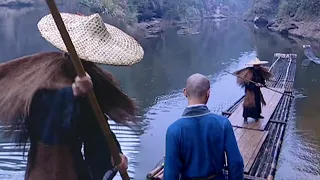【武俠動作】船家武功高強無人能敵，結果被不起眼的和尚一招打敗 ✨ 功夫 | Kung Fu