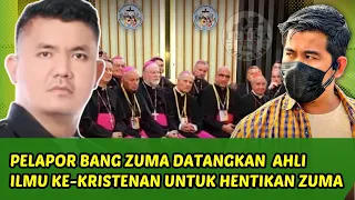 PELAPOR BANG ZUMA DATANGKAN PENDETA AHLI ILMU KE-KRISTENAN UNTUK HENTIKAN BG.ZUMA