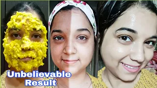 100% Effective 1 Day Challenge Skin Brightening at Home | Get Glowing | Spotless | Soft Skin At Home