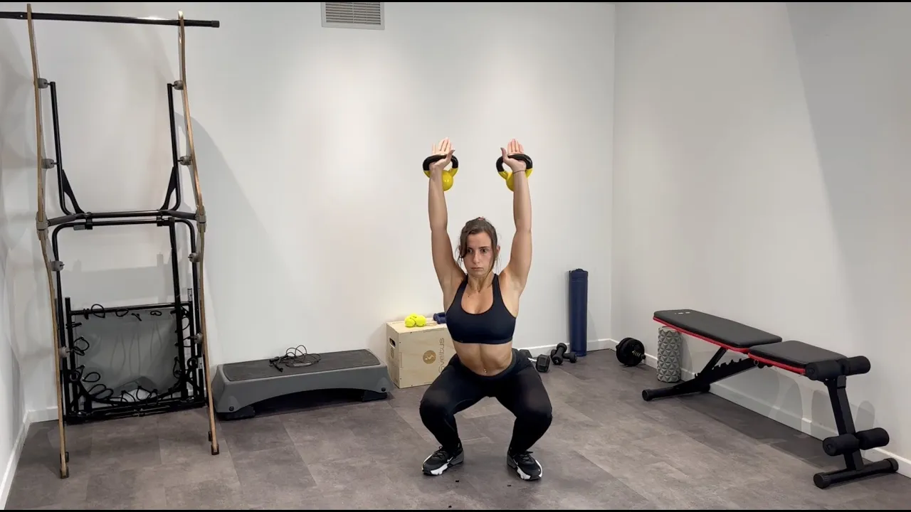 Image Kettlebell Overhead Squat