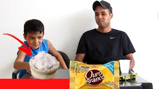 TROQUEI O RECHEIO DO BOMBOM POR SAL (TROLLAGEM)