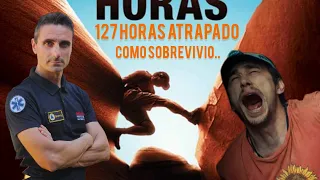 Se corta su propio BRAZO para sobrevivir.127 HORAS Atrapado en una ROCA. Suceso #1