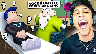 FUI NA TERAPIA DO ROBLOX E PASSEI MAL DE RIR KKKKKKKK